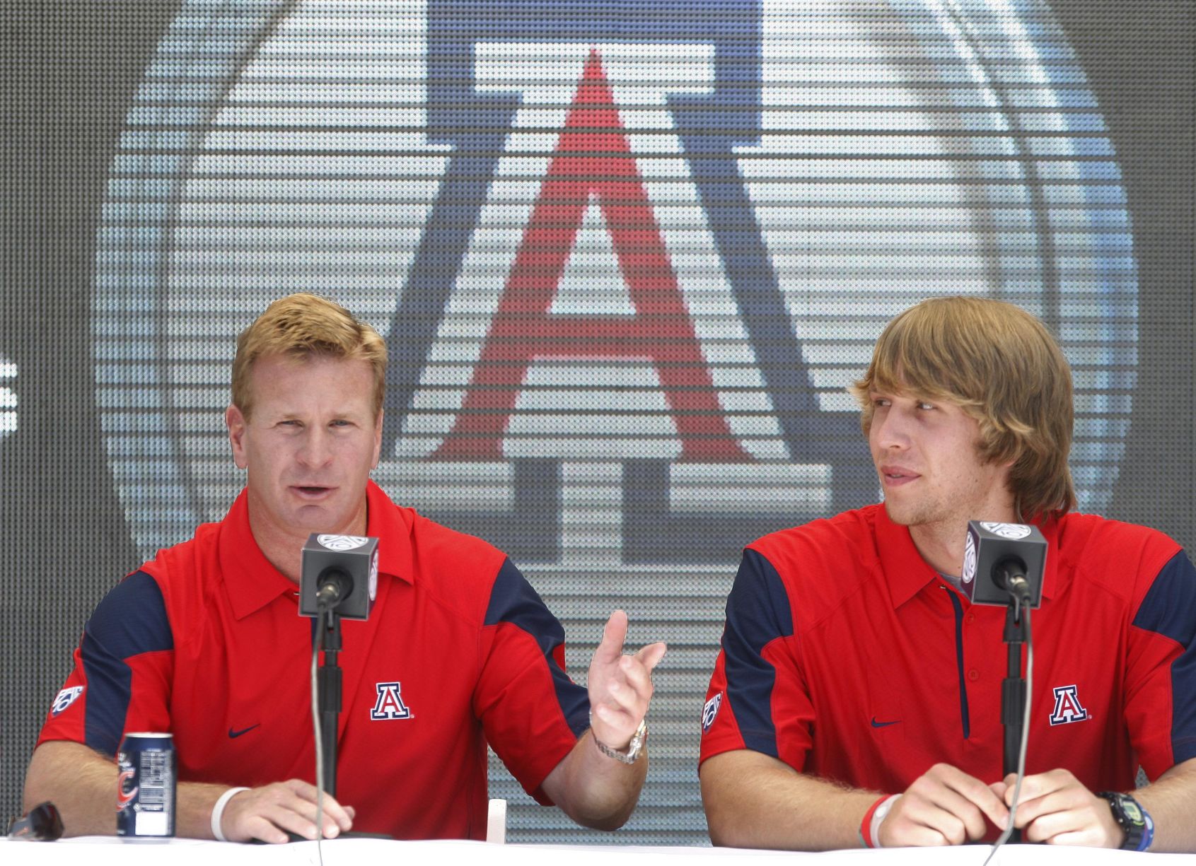 University of Arizona quarterback Nick Foles